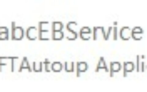 进程与服务：abcEBService