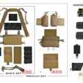 TW MK3战术胸挂SSD3肚兜套装TwinFalcons基础版CR002高配版CR003