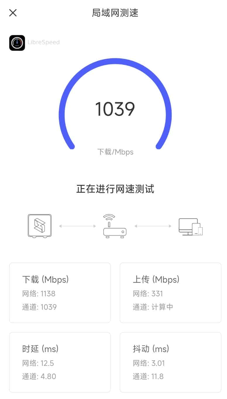 升级FTTR宽带配合路由器全屋覆盖与测速