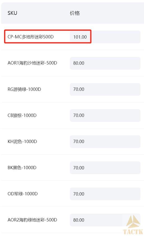 CP Multicam多地形迷彩介绍